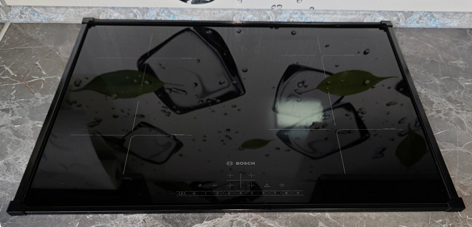 черный профиль рамка для варочной панели